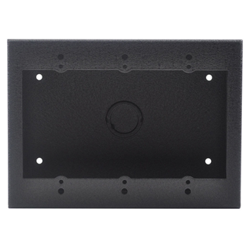 FSR FSR-17190 3 Gang Surface Mount Gang Box - Black