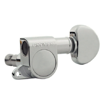 Grover GR205C Tuners Mini Rotomatic - 3 Per Side - Chrome