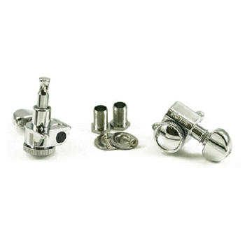 Grover GR505C Roto-Grip 3+3 Mini Locking Rotomatics - Chrome