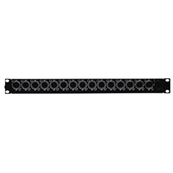 Gator GRW-PNLUNIKO Universal Knockout Rack Panel - 1U