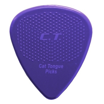 Cats Tongue J-CT13-10 Grip Brain 1.30mm Picks - Blue (10pk)