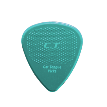 Cats Tongue J-CT16-10 Grip Brain 1.60mm Picks - Teal (10pk)