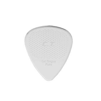 Cats Tongue J-CT38-10 Grip Brain 0.38mm Picks - White (10pk)