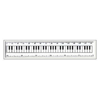 Mayfair KS64 006 Rulers-Keyboard
