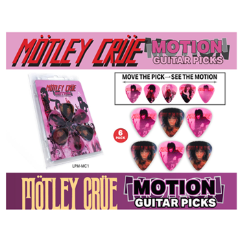Perris LPM-MC1 Motley Crue Motion Guitar Pick (6pk)