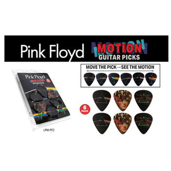 Perris LPM-PF2 Pink Floyd Motion Guitar Picks - 6 Pack