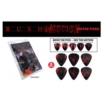 Perris LPM-RUSH1 Rush Motion Guitar Picks - 6 Pack