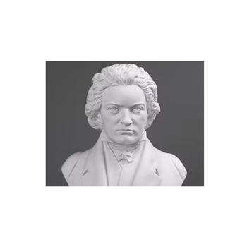 Giannelli MBS-BEETHOVEN Marble Beethoven Sculpture Bust Statue