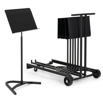 Manhasset MN-1980 Harmony Cart Holds 15 Music Stands
