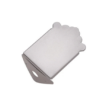 Profile MT102-CR Mandolin Tailpiece Comeplete Chrome - Plain Top