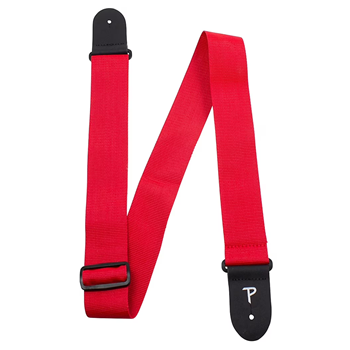 Perris NWS20-89 2" Nylon Guitar Strap - Red