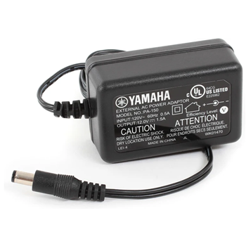 PA150 ACPower Adaptor DC 12V 1.5A For use with Yamaha Keyboards and Electric Drums