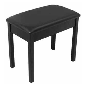 Korg PB-KRG-BK Black Piano Bench With Storage Compartment