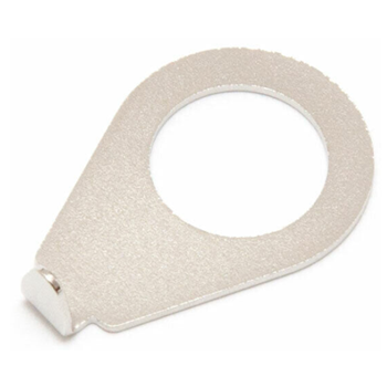 Bandstand P-GKLU-KLP1800N Knob Pointer For Guitar Knob Pots - 90 Degree Blunt Tip Nickel Kp059