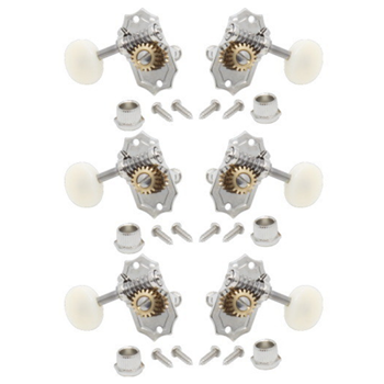 Kluson P-GKLU-P3V-NP Tuners Prestige, Vertical 3 Per Side