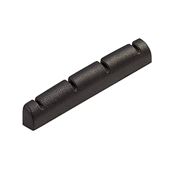 Tusq PT-1250-00 Black Slotted Uke Ukulele Nut