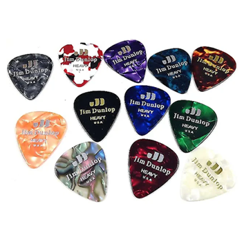 Dunlop PVP107 Celluoid Guitar Picks - Variety  (12pk)
