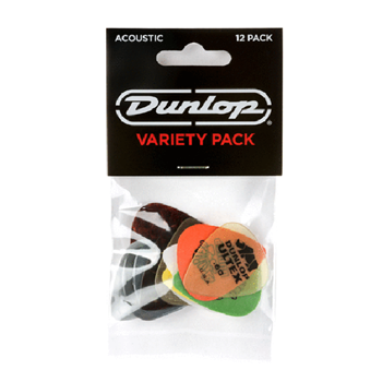 Dunlop PVP112 Acoustic Guitar Pick Variety Pack (12pk)