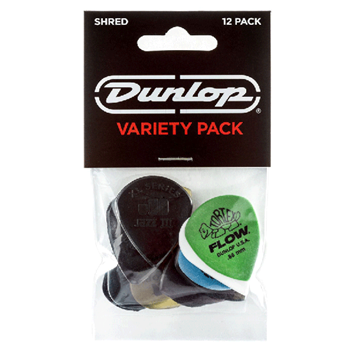 Dunlop PVP118 Shred Guitar Pick Variety Pack (12pk)