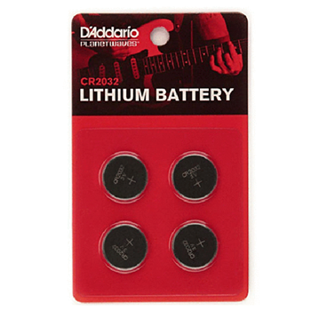 D'Addario PW-CR2032-04 CR2032 Battery (4pk)