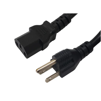 BRTB PXAB1415U-MF-8 14AWG IEC 5-15P to C13 AC Power Cable - 8 ft