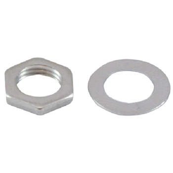 Bandstand R-VNUT-38 Nut & Washer - Panel, For 3/8" Potentiometers