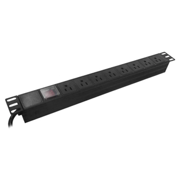 Syncsystem SSYS-PD8-FPL-1U 8 Outlet Pdu 15a Full Surge & Lightning Protection - 1u
