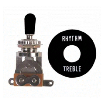 Profile SW20-BK Gibson Type Toggle Switch, Black