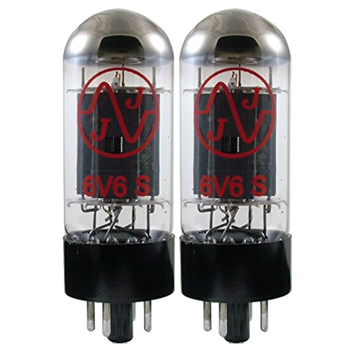 JJ Electronic T-6V6-S-JJ-MPB Poweramp Vacuum Tube - 6V6 Apex Burned-In Matched Pair