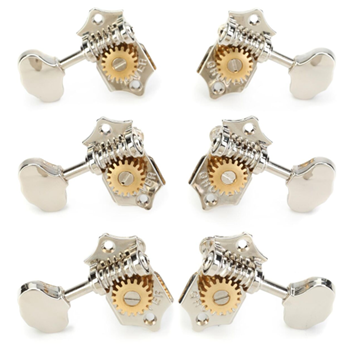 Grover V97-18NA 97-18 Series Vertical Tuning Machines Set - Nickel