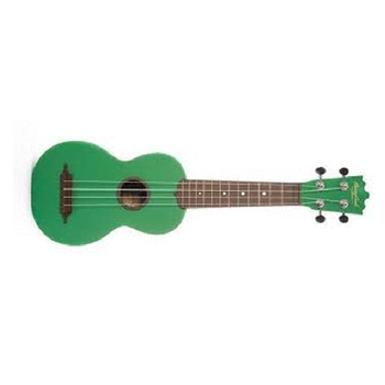 Beaver Creek BCABS-GREEN Ulina Soprano Ukulele - Green  with Gig Bag