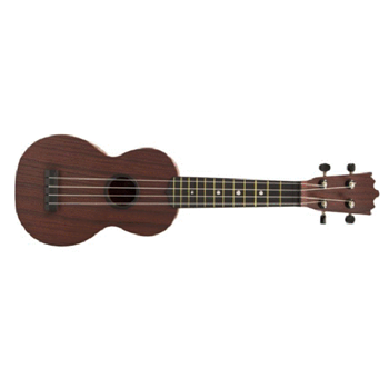 Beaver Creek BCABS-WOOD Ulina Soprano Ukulele - Natural w/ Gig Bag