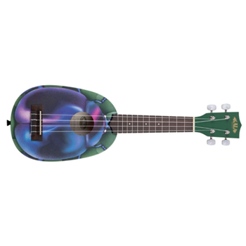Kala KA-NV-BTLE Soprano Ukulele - Blue Beetle