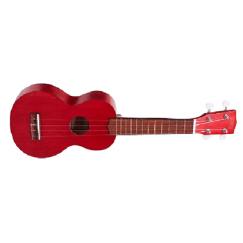Mahalo MK1-TRD Soprano Ukulele with Gig Bag - Dark Red Wood Grain