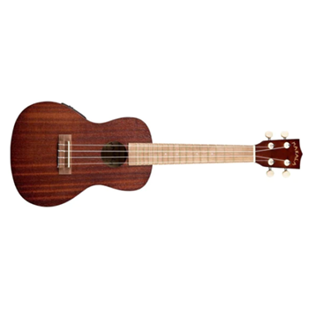 Makala MK-CE Electric Concert Ukulele - Mahogany