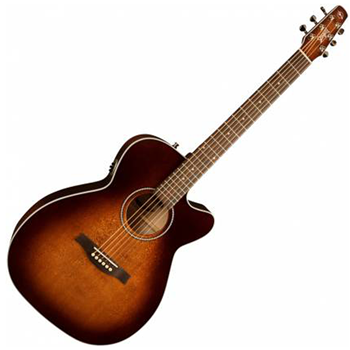 Seagull 051977 Performer CW CH Burnt Presys II Acoustic/Electric - Umber w/ Gig Bag