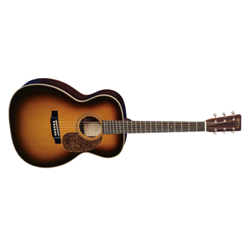 Martin 10OOO28EC35SUN Eric Clapton Spruce/Rosewood Acoustic Guitar - Vintage Sunburst w/ Hardshell Case