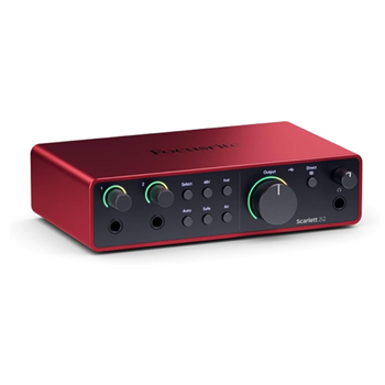 Focusrite 2I2-4TH-GEN Scarlett 4th Gen USB-C Audio Interface
