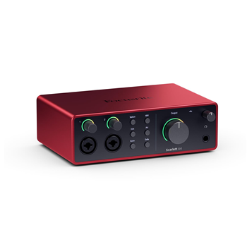 Focusrite SCARLETT-4I4-4TH-GEN 4-In, 4-Out Interface - 4th Generation