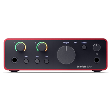Focusrite SOLO-4TH-GEN Scarlett Solo 4th Gen Audio Interface