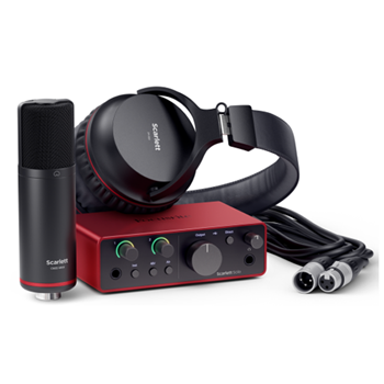 Focusrite SOLO-STU-4TH-GEN Solo Studio 4th Gen w/ Mic & Headphones