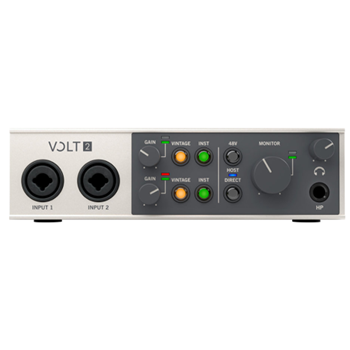 Universal Audio UA-VOLT2 Volt 2 BUS-Powered Usb Audio Interface
