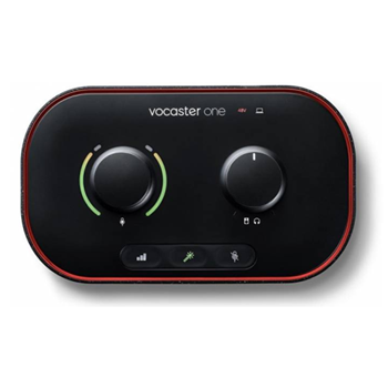 Focusrite VOCASTER-ONE Podcast Audio Interface With Usb-C (1-In/2-out)