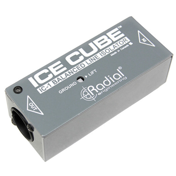 Radial R800 10311 00 IC-1 Balanced XLR Line Isolator