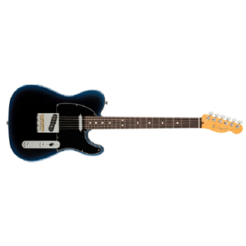 Fender 0113940761 Professional II Telecaster Electric Guitar - Dark Night w/ Hard Shell Case