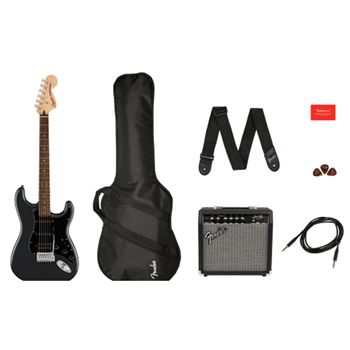Squier 0372821069 Afinity Series Stratocaster Hss Pak - Charcoal Frost Metalic