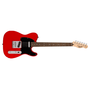 Squier 0373451558 Sonic Telecaster black Pickguard - Torino Red