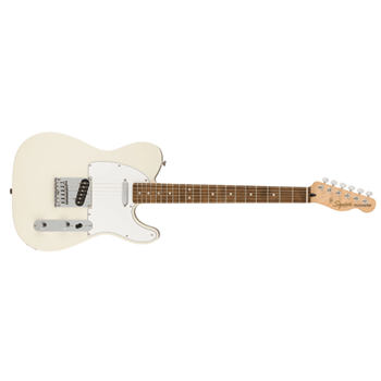 Squier 0378200505 Affinity Series Telecaster, Laurel Fingerboard, Olympic White