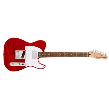 Squier 0378280538 Affinity Series Telecaster FMT SH Crimson red Transparent