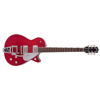 Gretsch 2402812894 G6129t Players Edition Jet Ft Red Sparkle Bigsby w/ Hardshell Case